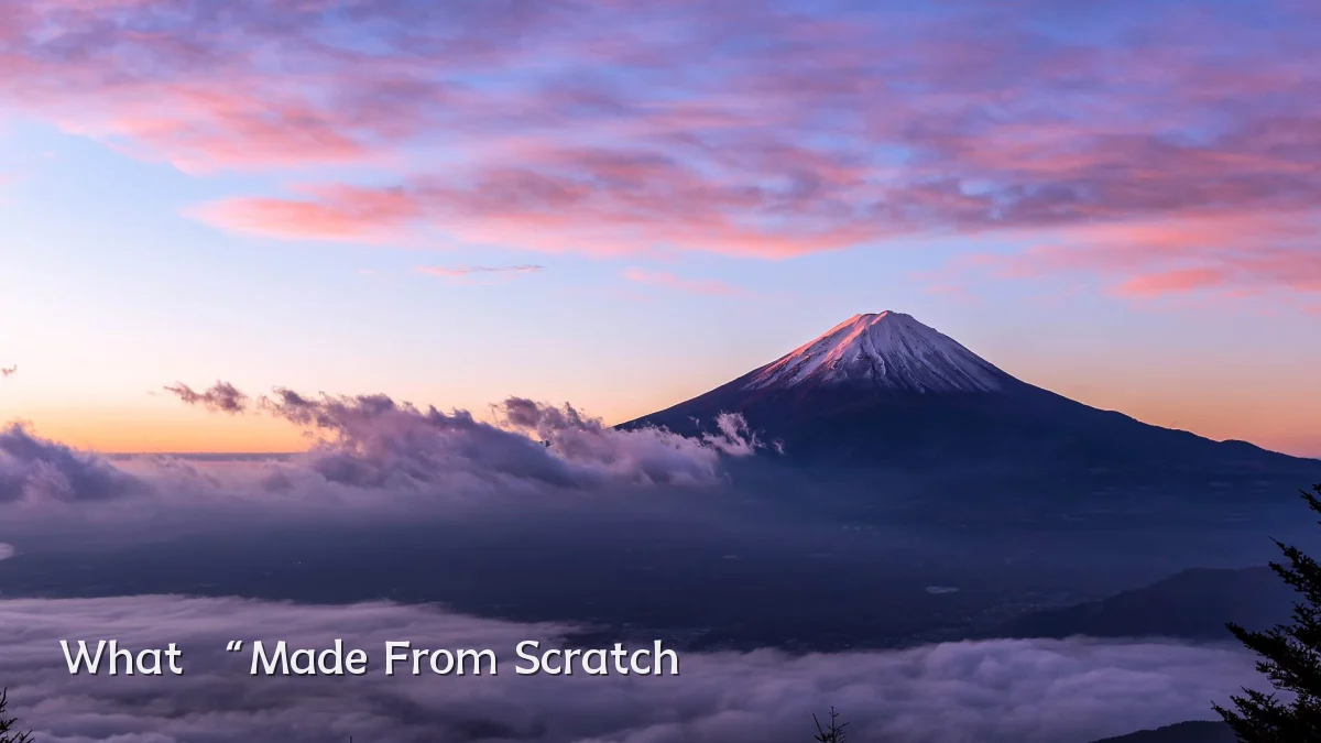 What “Made From Scratch