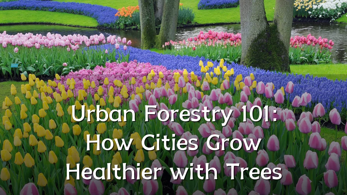 Urban Forestry 101: How Cities Grow Healthier with Trees