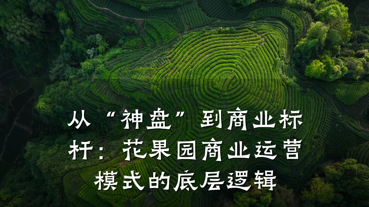 从“神盘”到商业标杆:花果园商业运营模式的底层逻辑