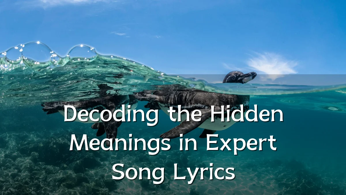 Decoding the Hidden Meanings in Expert Song Lyrics