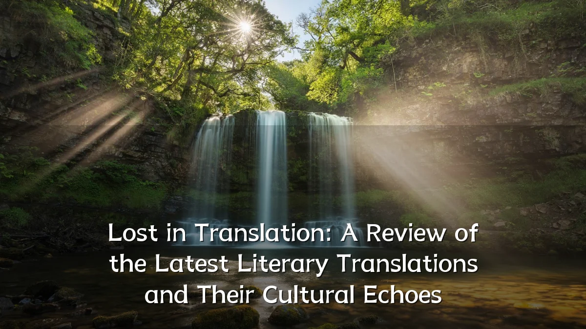 Lost in Translation: A Review of the Latest Literary Translations and Their Cultural Echoes