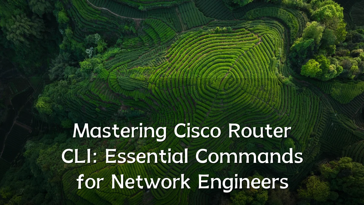 Mastering Cisco Router CLI: Essential Commands for Network Engineers