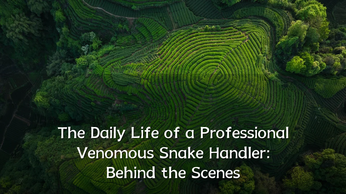 The Daily Life of a Professional Venomous Snake Handler: Behind the Scenes