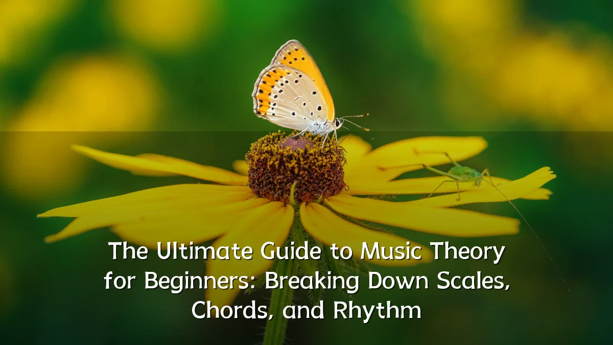 The Ultimate Guide to Music Theory for Beginners: Breaking Down Scales, Chords, and Rhythm