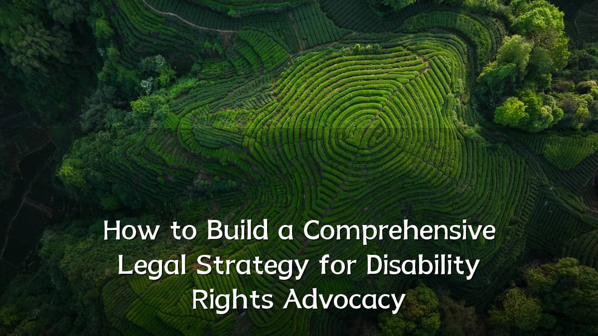 How to Build a Comprehensive Legal Strategy for Disability Rights Advocacy