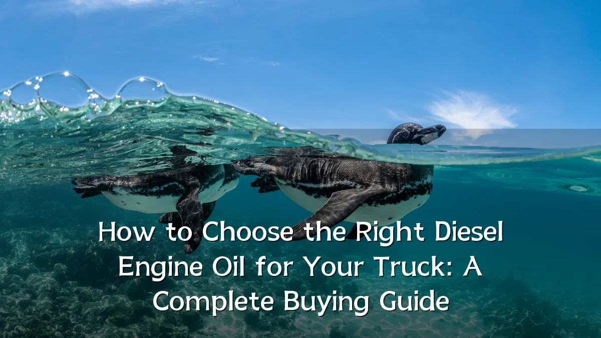 How to Choose the Right Diesel Engine Oil for Your Truck: A Complete Buying Guide